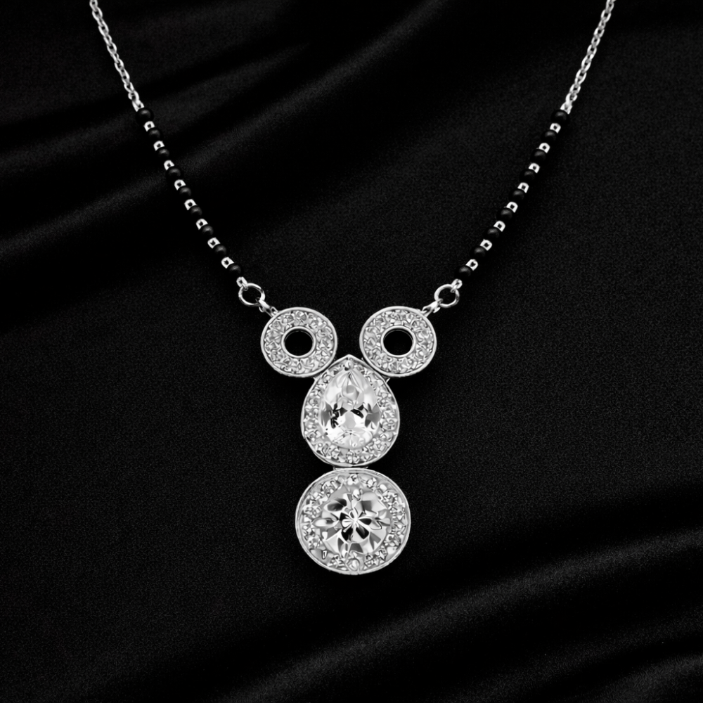 Eterna Dual Spark Mangalsutra Pendant