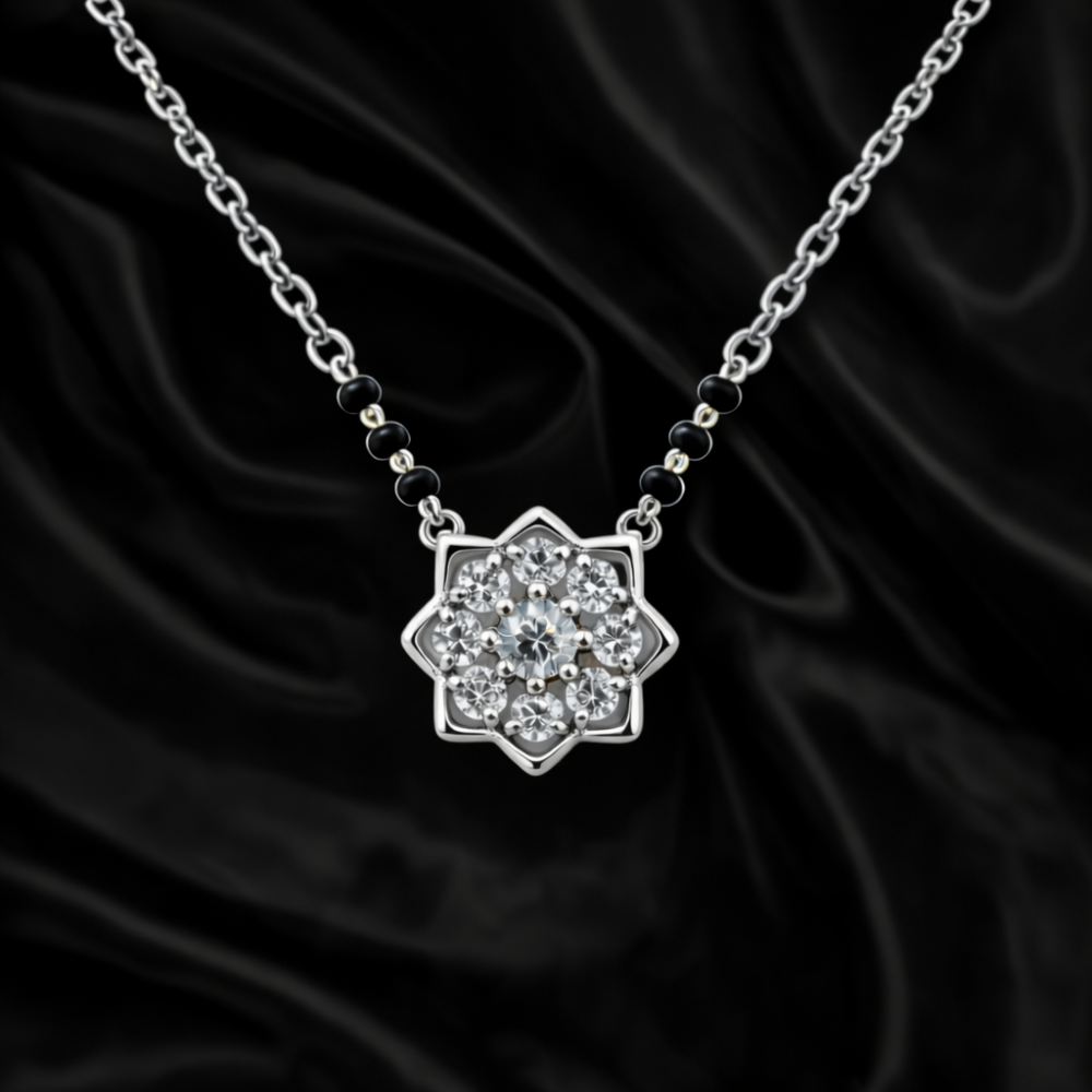 Celestia Star Cluster Mangalsutra Pendant