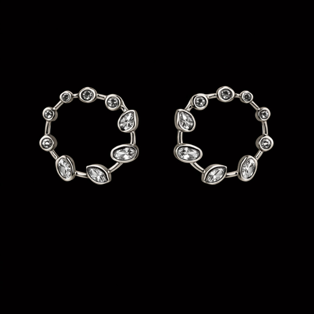Aurelia Halo Earrings
