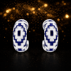 Azura Enamel Hoop Earrings S (2)