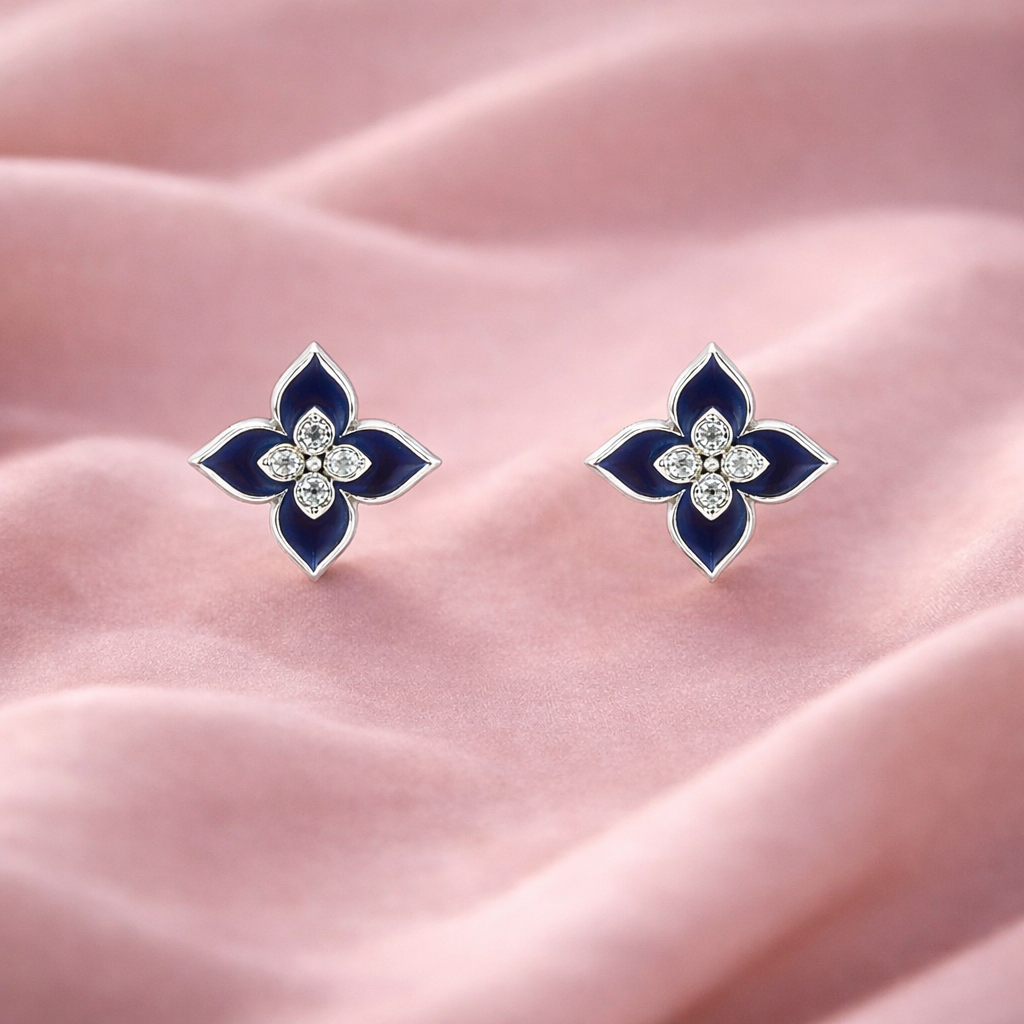 Celeste Night Flower Studs S (2)
