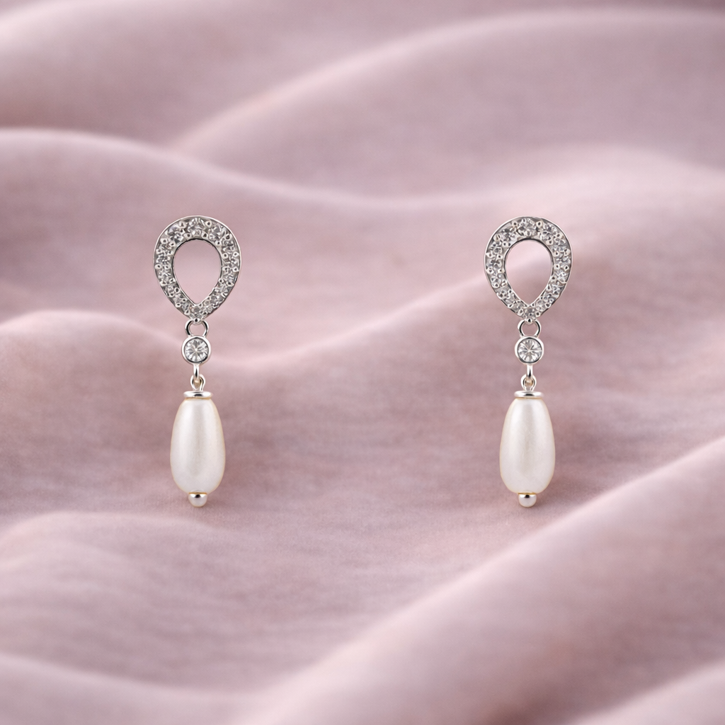 Celeste Pearl Drop Earrings S (2)