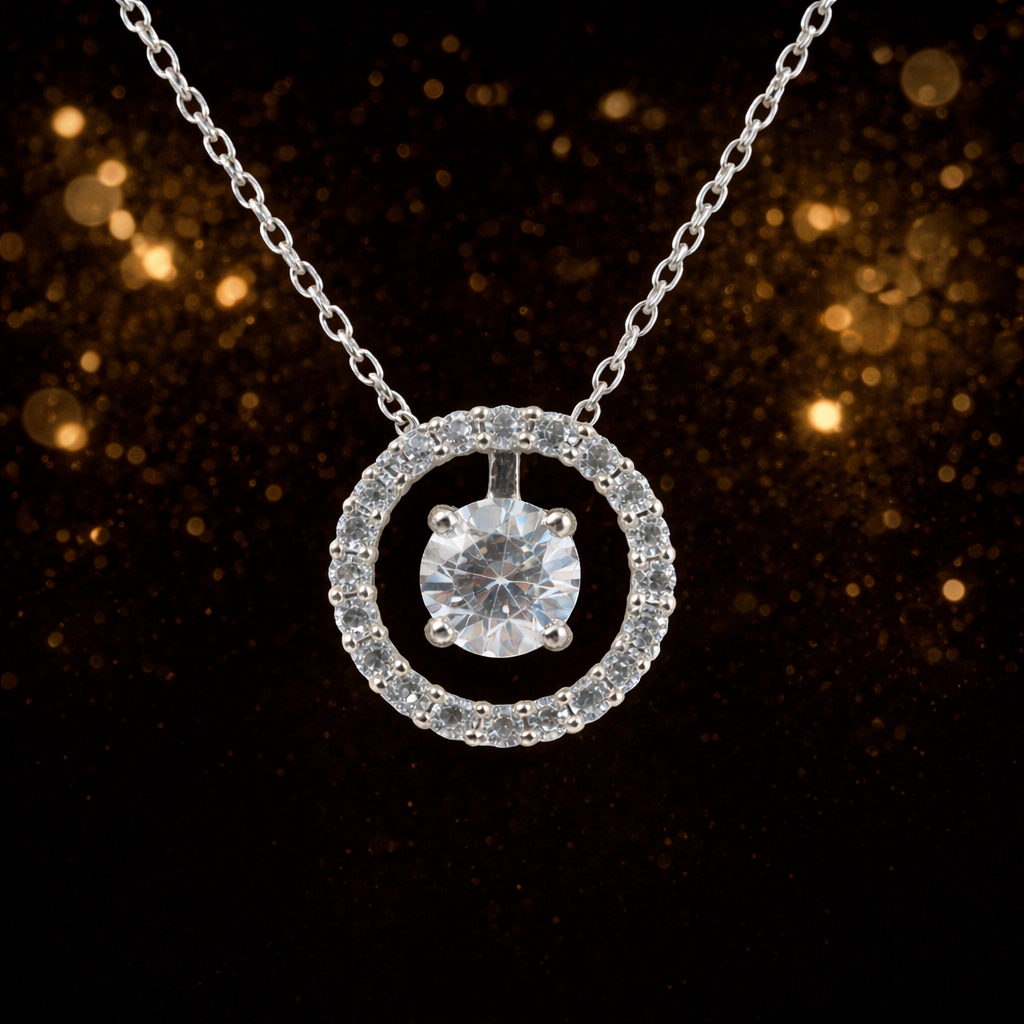 Celeste Spark Halo Pendant S (2)