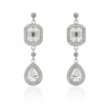 Celestia Emerald-Cut Teardrop Earrings S (4)