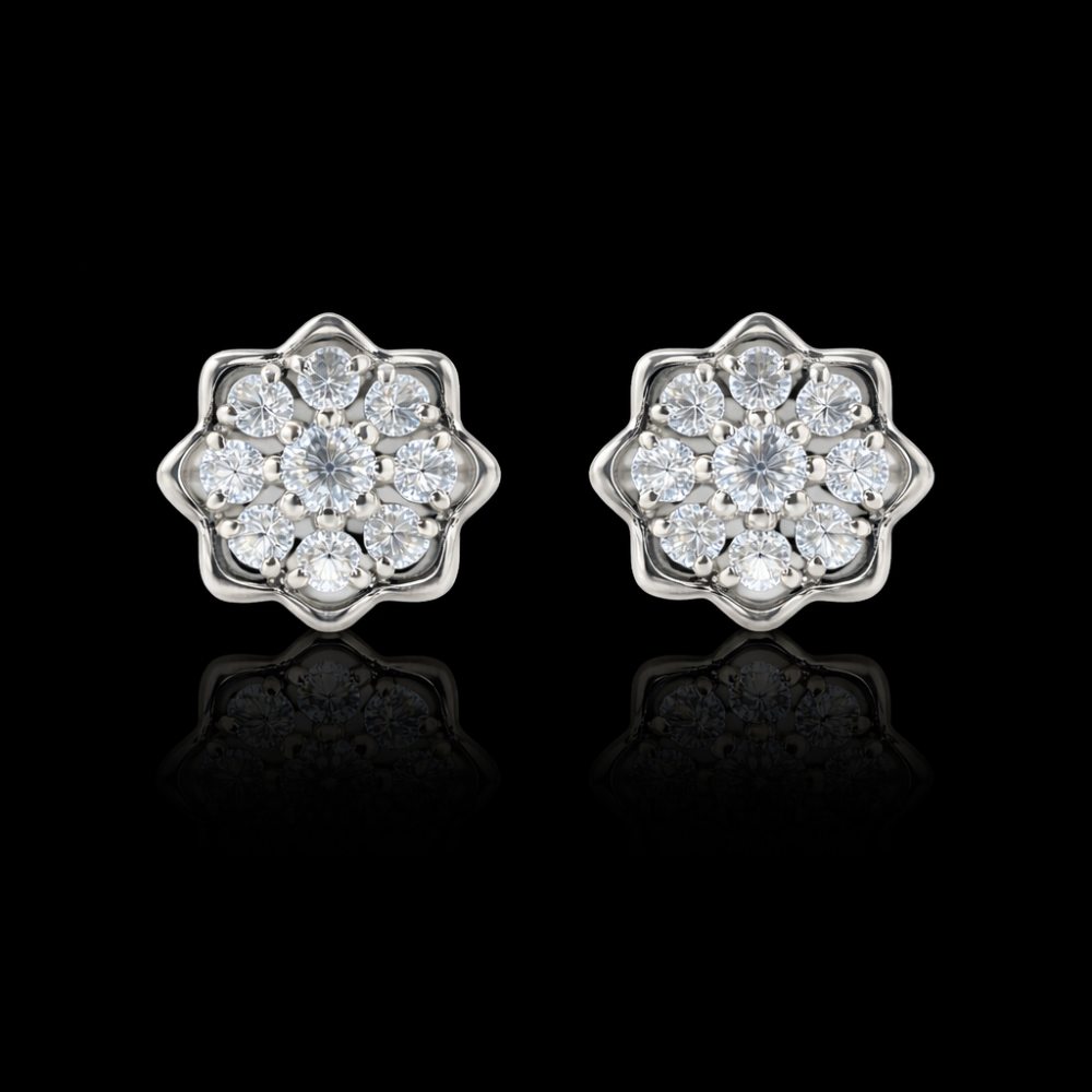 Celestia Star Cluster Stud Earrings