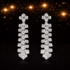 Crystal Blossom Drop Earrings S (2)