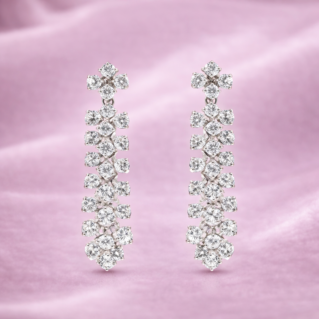 Crystal Blossom Drop Earrings S (3)
