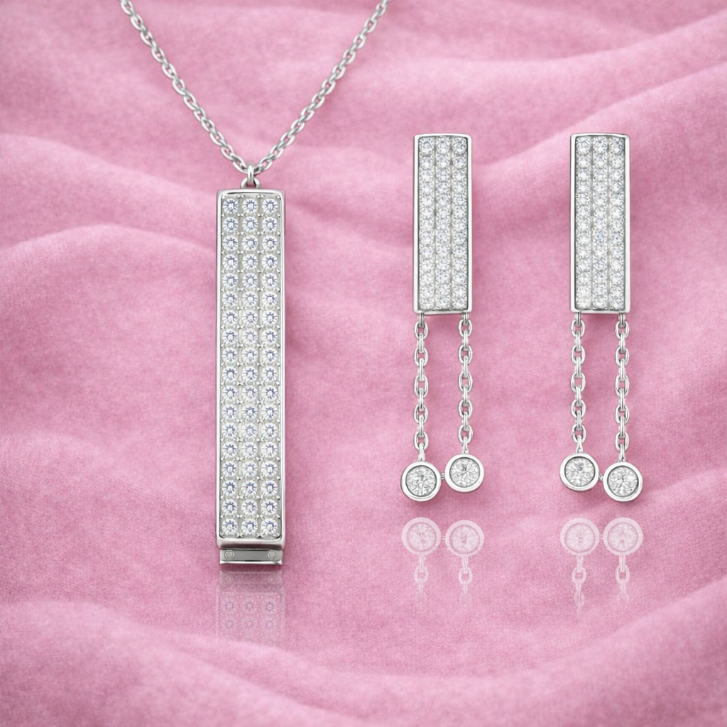 Elegant Celeste Chainfall jewelry set S (3)