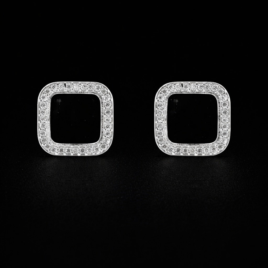 Elegant onyx earrings S (3)