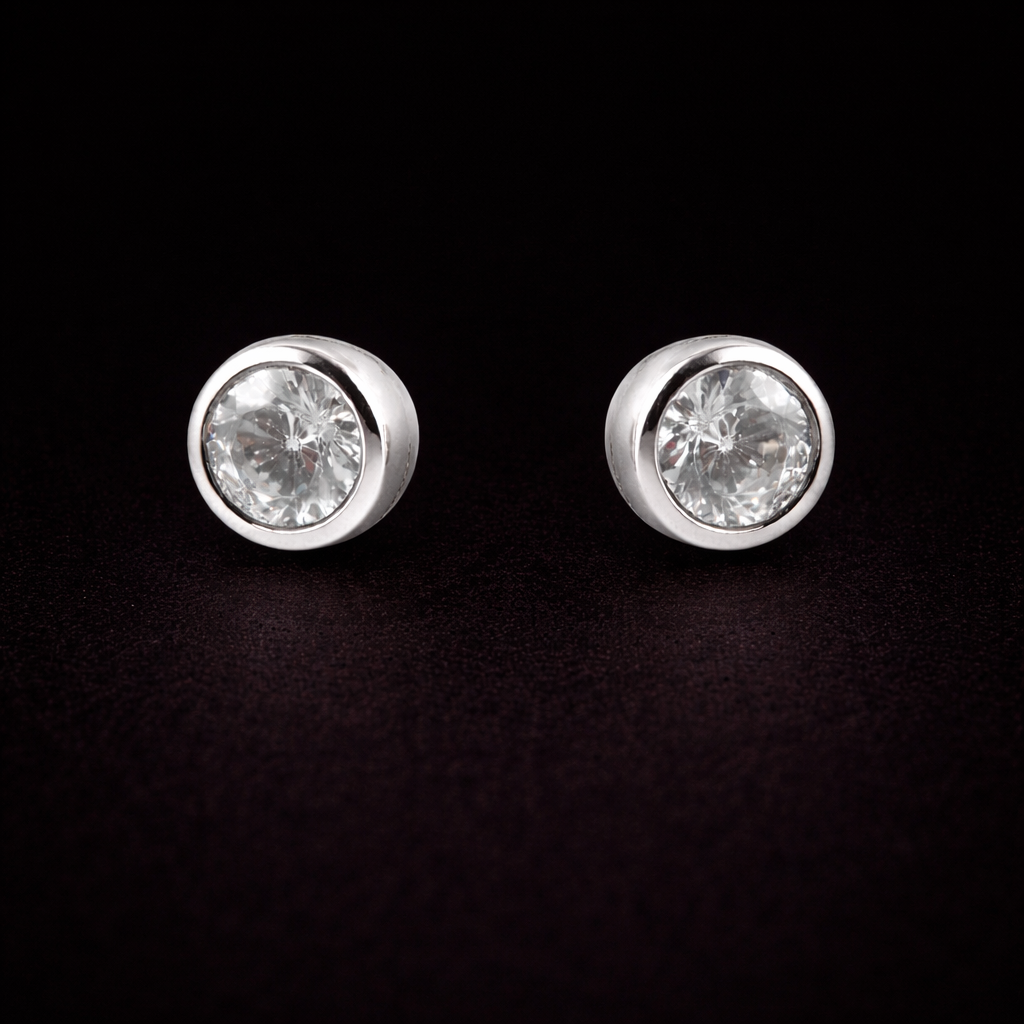 Elegant stud earrings S (2)
