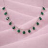 Emerald Cascade Teardrop Pendant S (2)