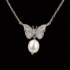 Pearl Flutter Butterfly Pendant S (3)