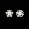 Pearl Rosette Stud Earrings S (3)