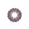 Sapphire floral pendant S (1)