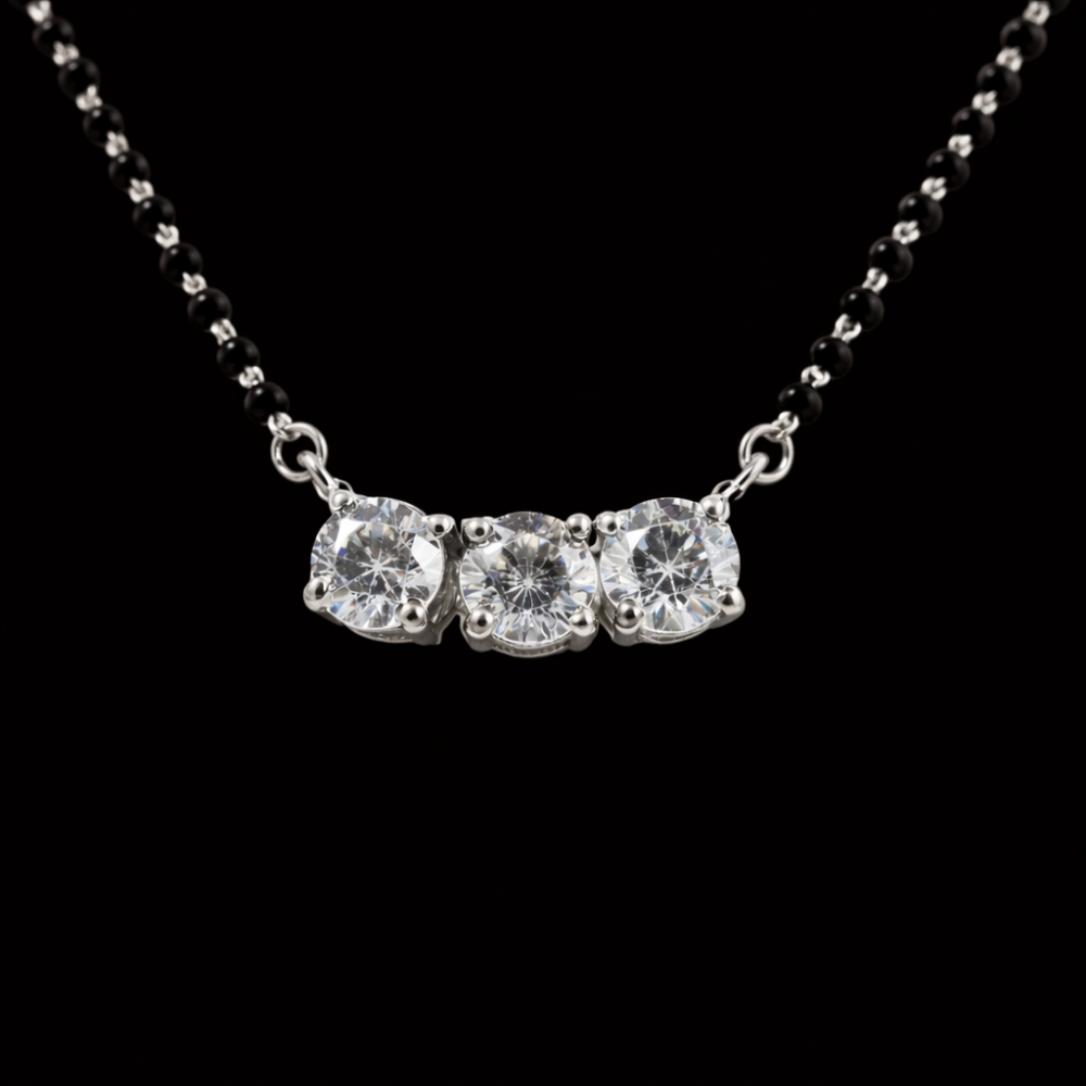 Trinity Spark Mangalsutra Pendant