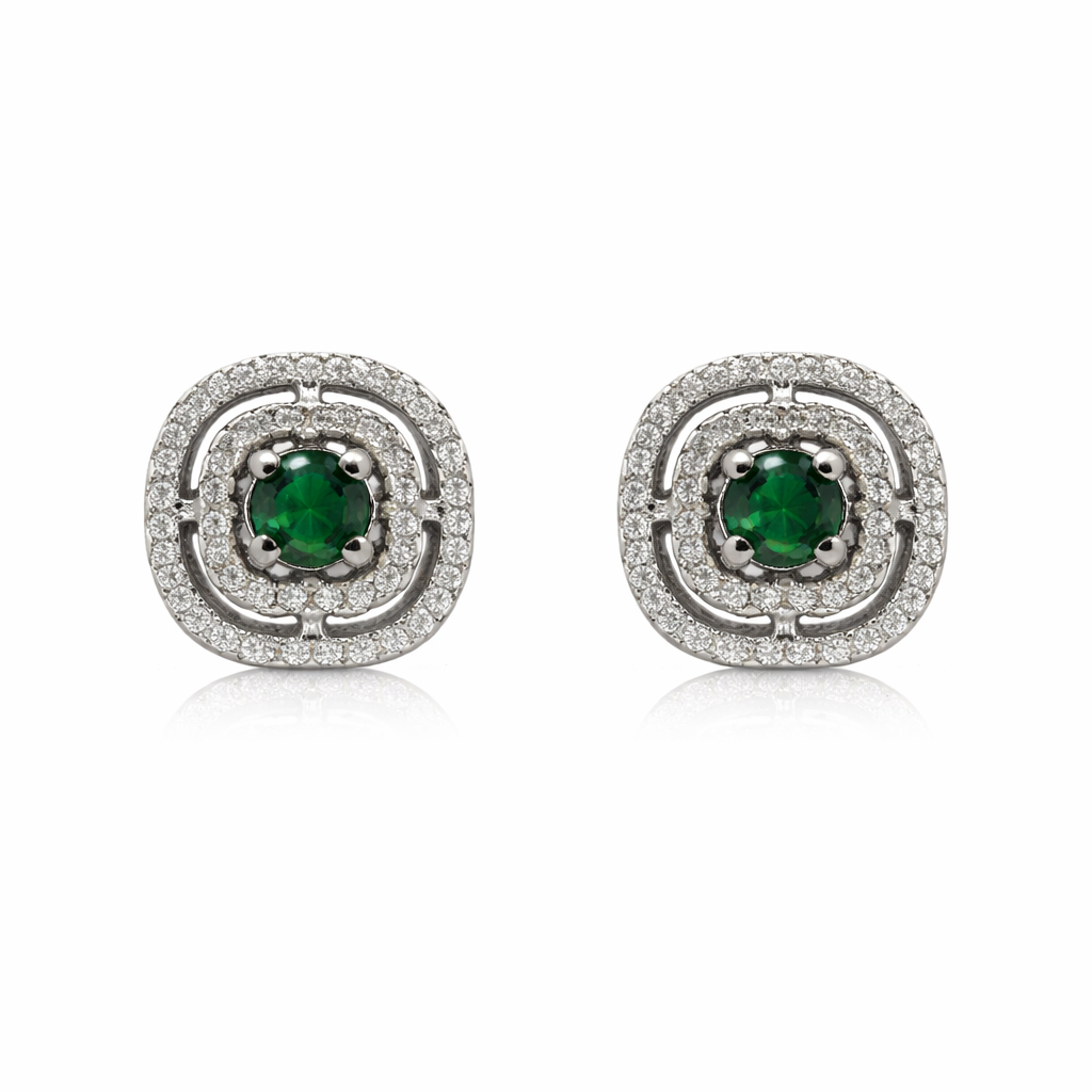Verdant Luxe Stud Earrings S (1)